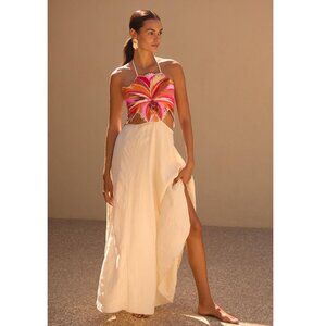 Maaji Boho Sunrise Owen Long Dress Flower Maxi Size M NWT